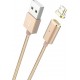 LED Magnetic USB 2.0 to micro USB Cable