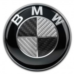 Σήμα BMW Carbon 74mm