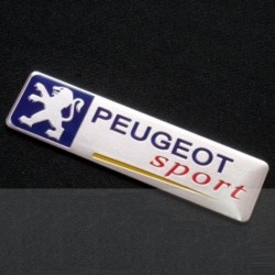 Peugeot Αυτοκόλλλητο Μεταλλικό