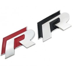 Αυτοκόλλητο Μεταλλικό R Κόκκινο Vw Group