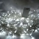 100 LED Χριστουγεννιάτικα Λαμπάκια Με Άσπρο Καλώδιο