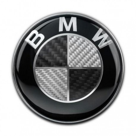Σήμα BMW Carbon 82mm