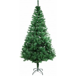 Χριστουγεννιάτικο Δέντρο Πράσινο 210εκ με Μεταλλική Βάση