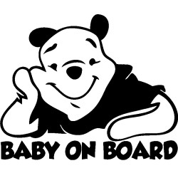 Αυτοκόλλητο baby on board νο3
