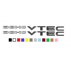 Σετ Αυτοκόλλητα DOHC VTEC Διαθέσιμα σε όλα τα χρώματα