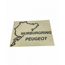 Αυτοκόλλητο πίστας Νurburgring PEUGEOT