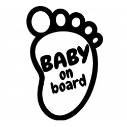 Αυτοκόλλητο Baby on Board No14