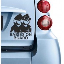 Αυτοκόλλητο Babies on board