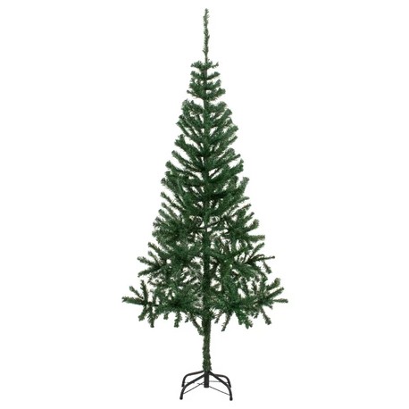 Χριστουγεννιάτικο Δέντρο Πράσινο 180εκ με Πλαστική Βάση